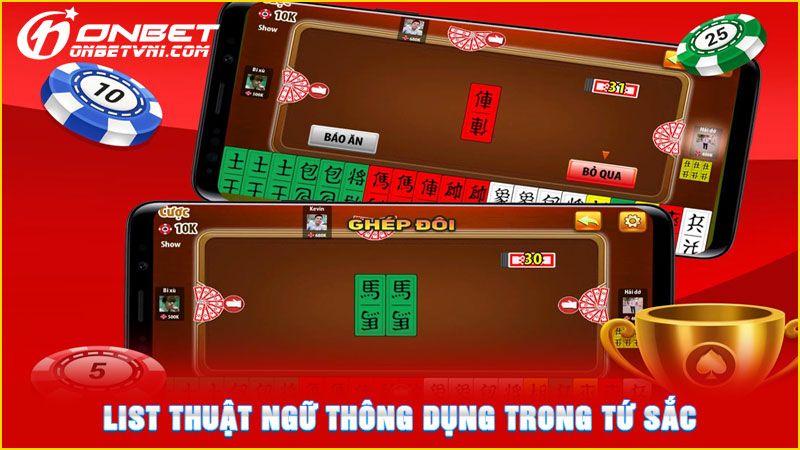 List thuật ngữ thông dụng trong Tứ Sắc