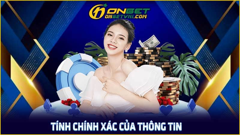 Tính chính xác của thông tin